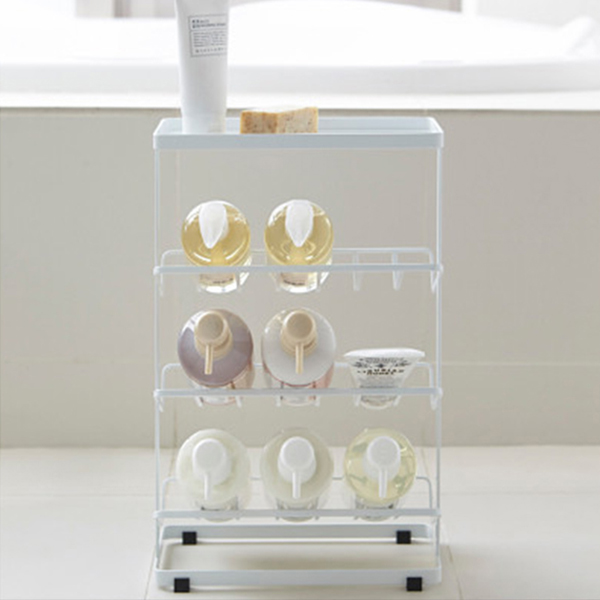 バスボトルラック　ホワイト