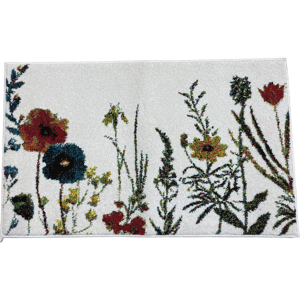 トルコ製玄関マット　アイボリー