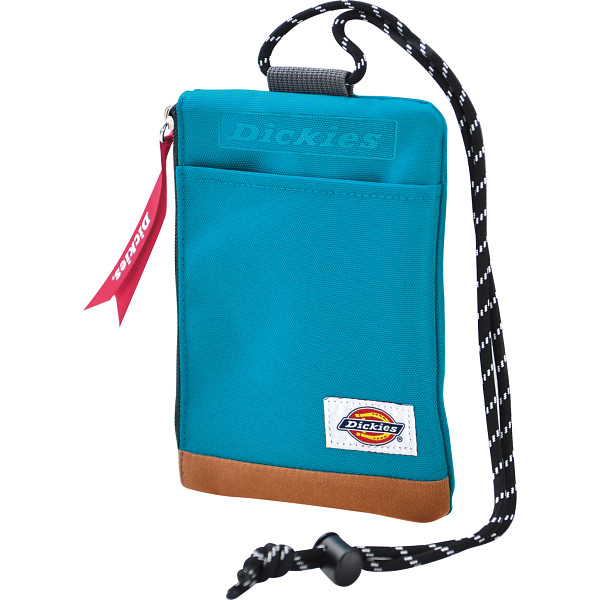 ディッキーズ　ネックポーチ　ブルー
