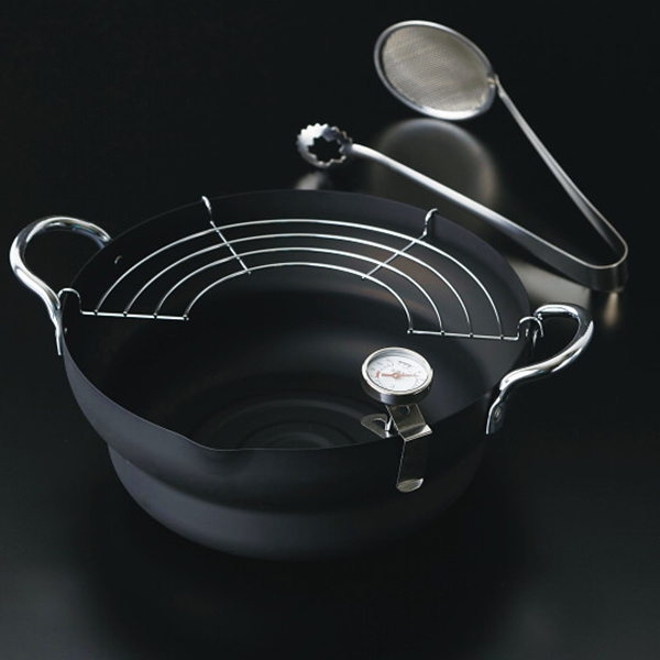 燕熟の技　天ぷら鍋（２４ｃｍ）