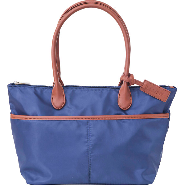 イルムス　ハンドバッグ　ネイビー