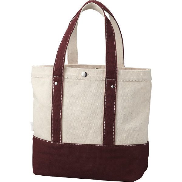 サミュー　撥水トートバッグ　ボルドー