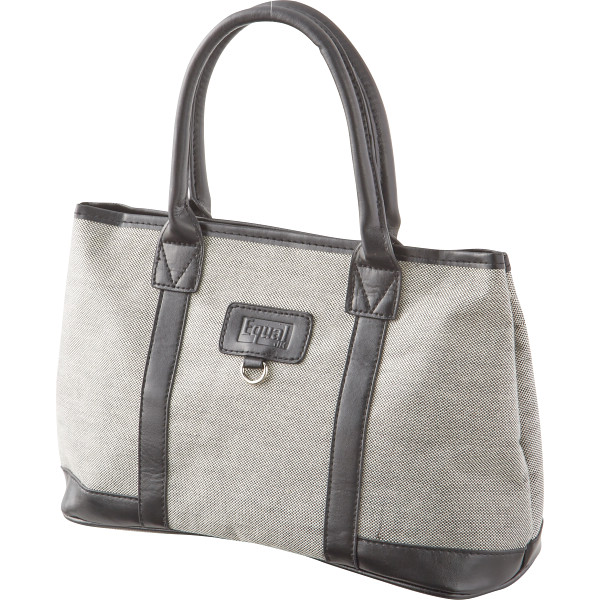 ジュンコ　コシノ　イコール　エルガリー手提げバッグ　ブラック