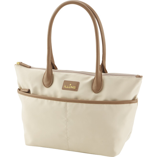 イルムス　ハンドバッグ　アイボリー