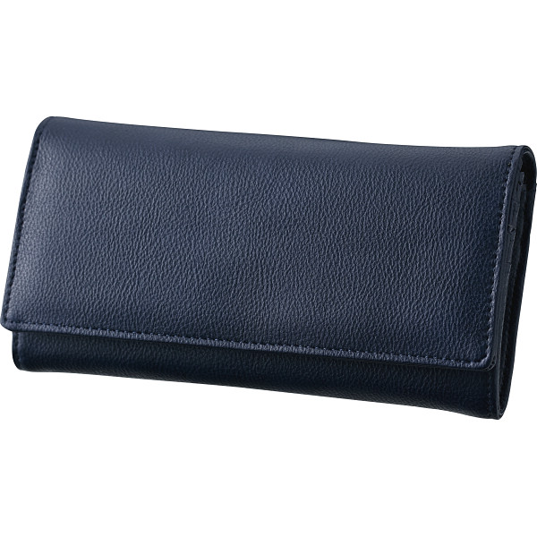 イルムス　長財布　ネイビー