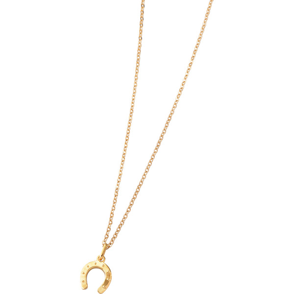 ホースシューペンダント　ゴールド