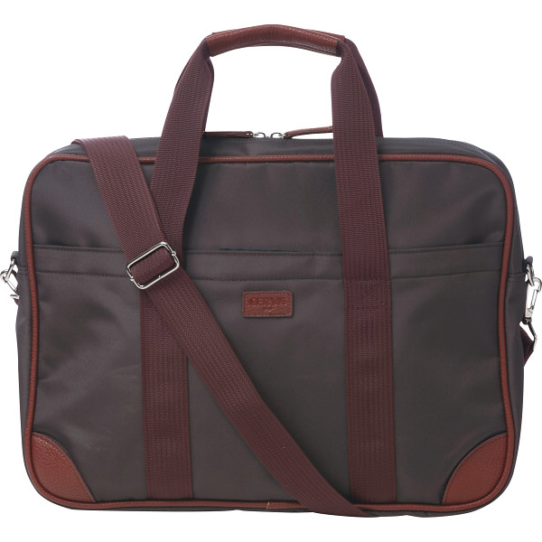チェルベ　メンズビジネスバッグ　ブラウン