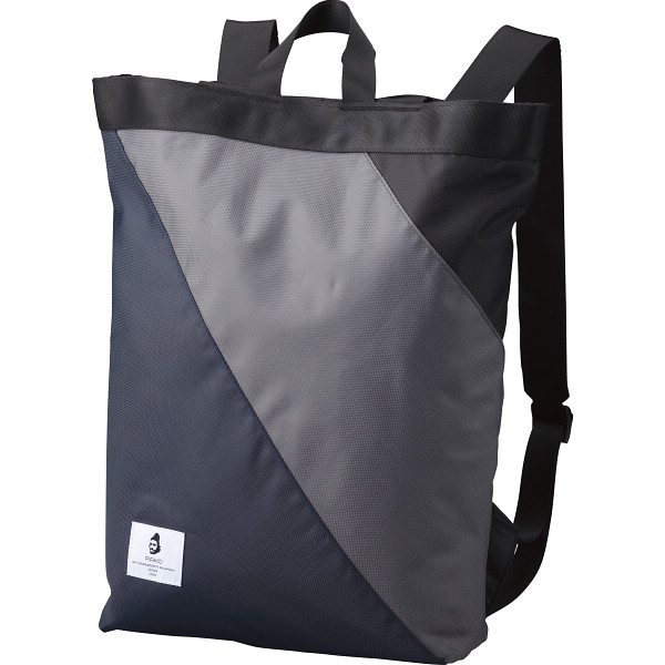 パコ　２ＷＡＹトートバッグ　ネイビー×グレー