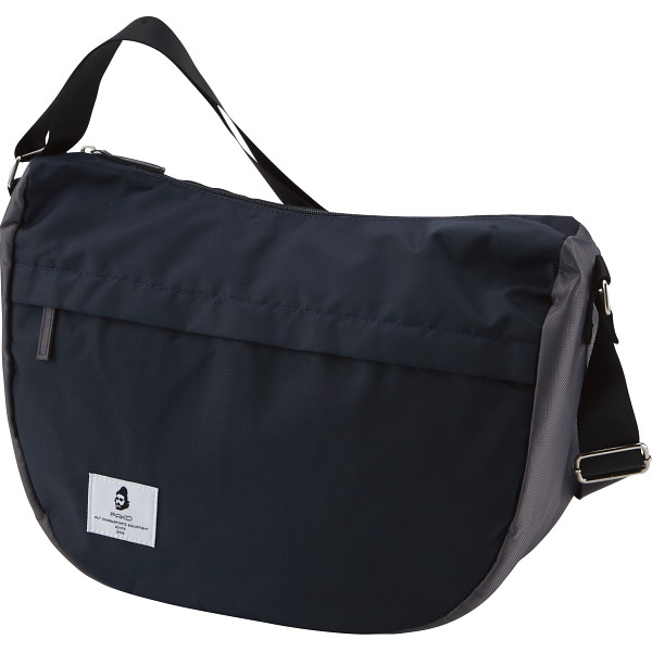 パコ　ショルダーバッグ　ネイビー×グレー