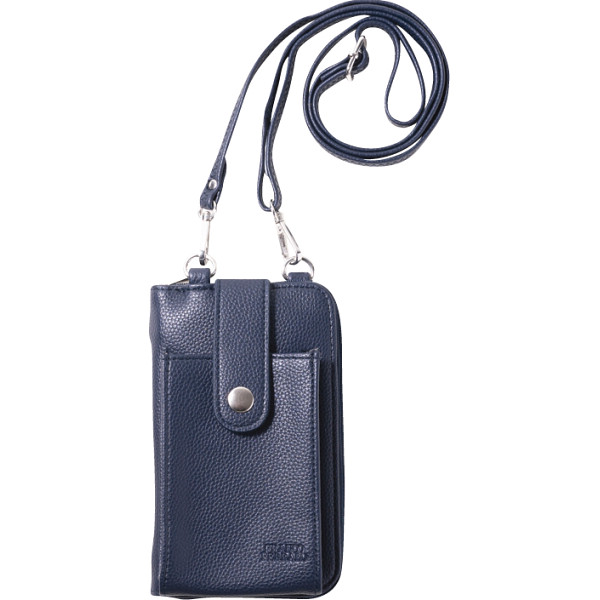 フランコフェラーロ　お財布ポシェット　ネイビー