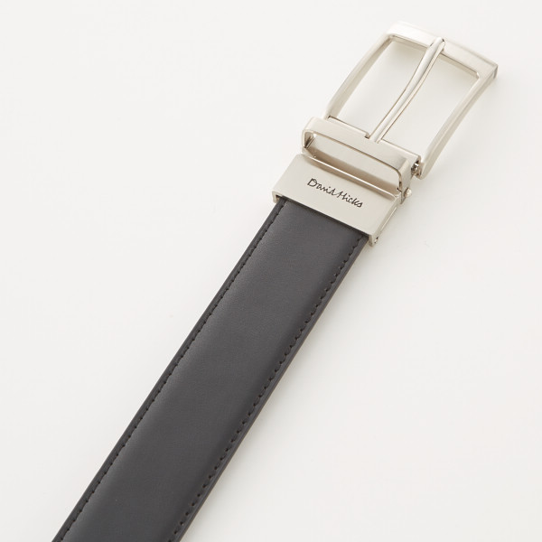 デービッド・ヒックス　リバーシブルベルト　ブラック