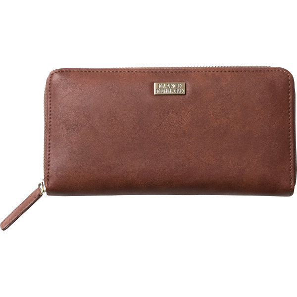 フランコフェラーロ　長財布　ブラウン