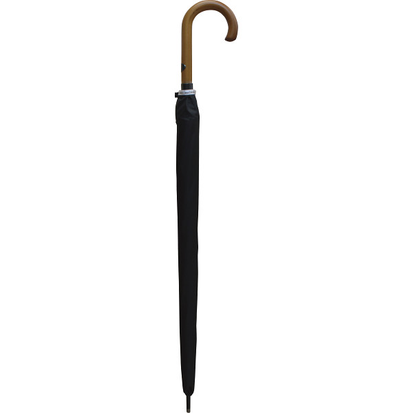 アウトサイド　晴雨兼用遮光１２本骨長傘　ブラック