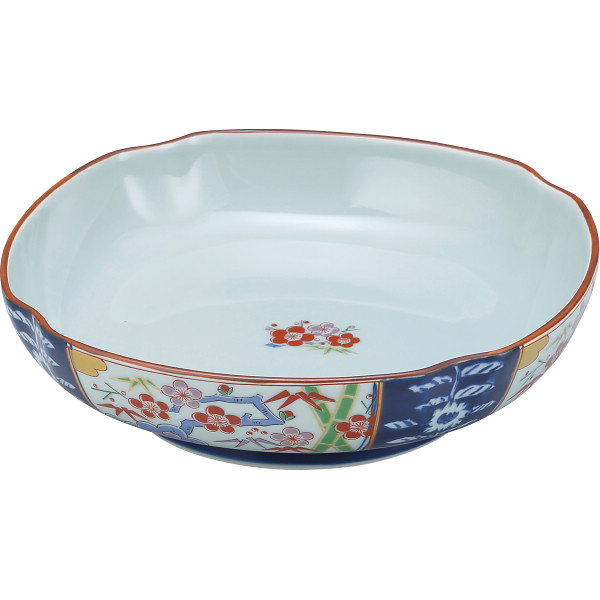 波佐見焼　金雲香梅　盛鉢