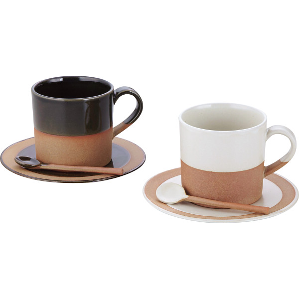 カーサ　ペア碗皿スプーン付