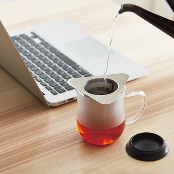 マックマー　ドコデモ茶こし＆耐熱マグペアセット