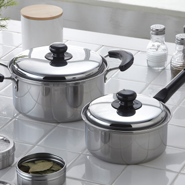 陳建一　片手鍋（１６ｃｍ）＆両手鍋（２０ｃｍ）セット