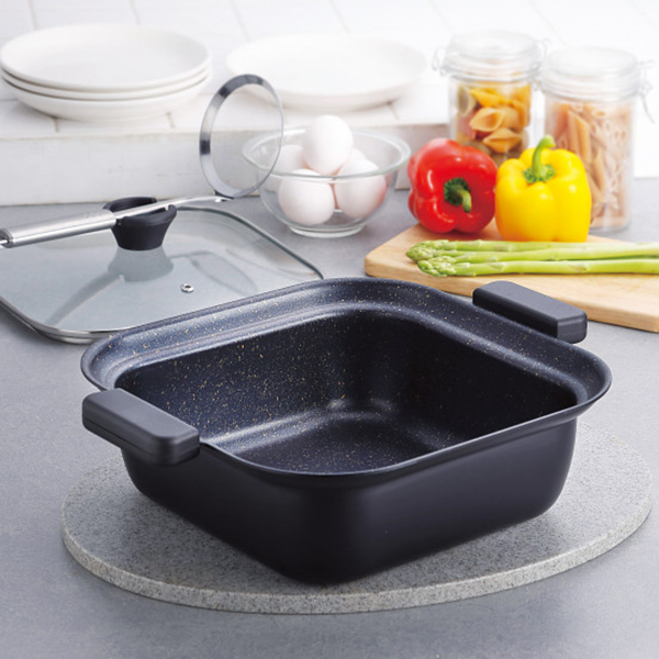 囲　角型卓上鍋（２４ｃｍ）