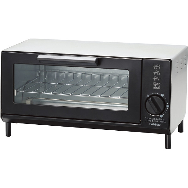 ツインバード　オーブントースター　シルバー