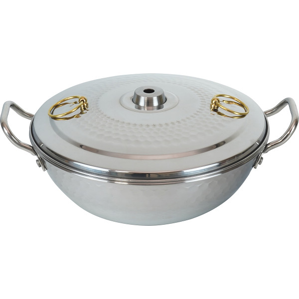 匠丈膳　蓋付しゃぶしゃぶ鍋（２６ｃｍ）