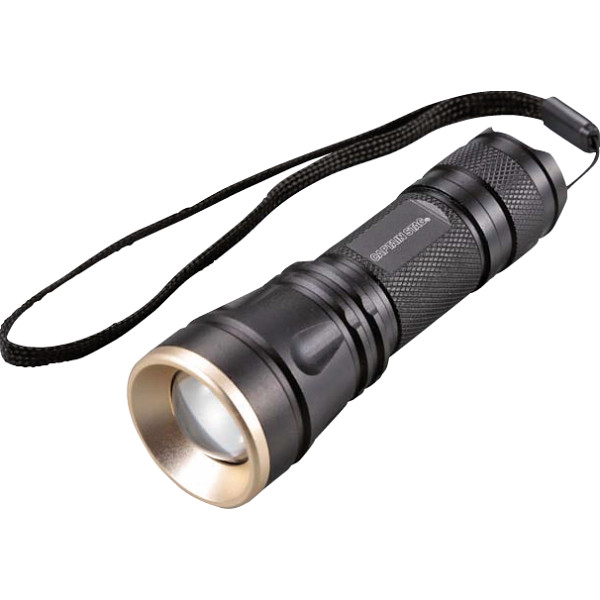 キャプテンスタッグ　雷神アルミパワーチップ型ＬＥＤライト