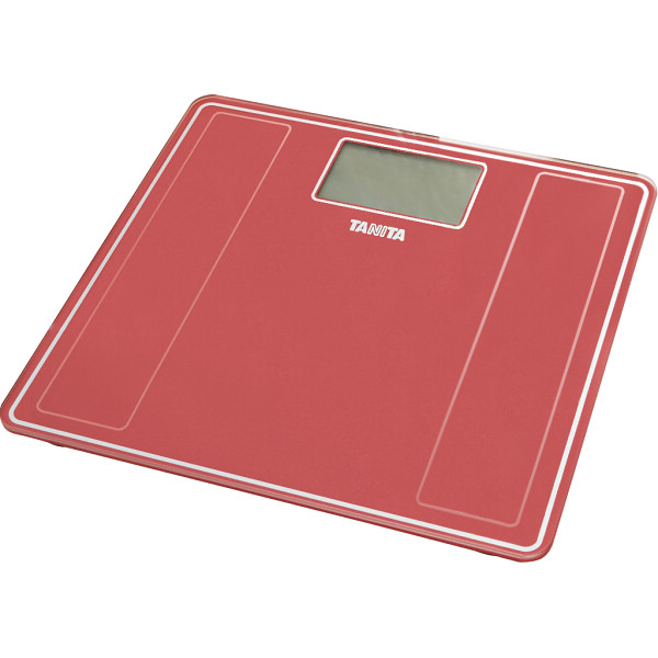 タニタ　デジタルヘルスメーター　メタリックレッド