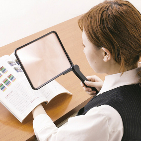 ケンコー　ハンドル付ワイドルーペ