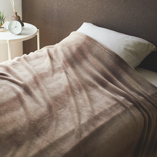 オーロラプリント　マイクロファイバー毛布