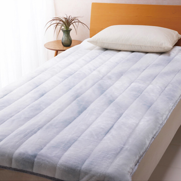 中わた増量タイプオーロラ敷パット　ＳＴ－２１８９ＧＹ　グレー