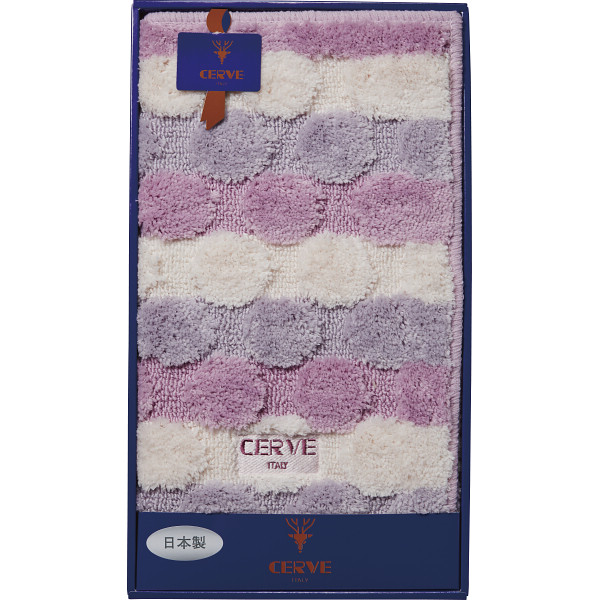 チェルベ　キッチンマット　パープル
