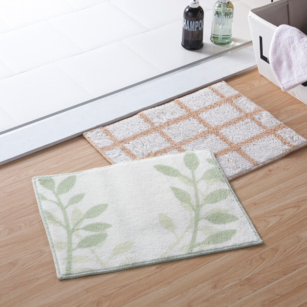 ナチュラル　バスマット２枚セット