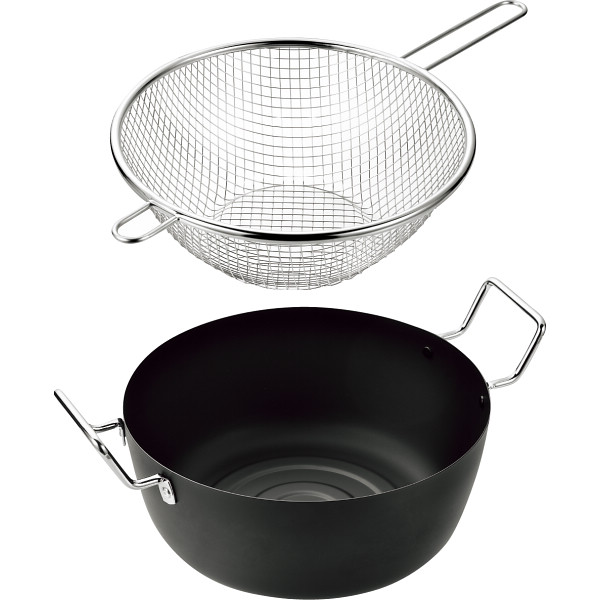 天ぷら鍋（２２ｃｍ）