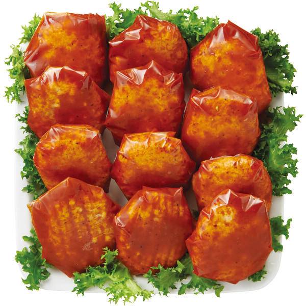 トマトソースハンバーグ（１２個）