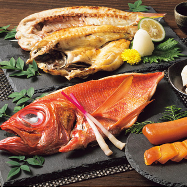 からすみと干物セット