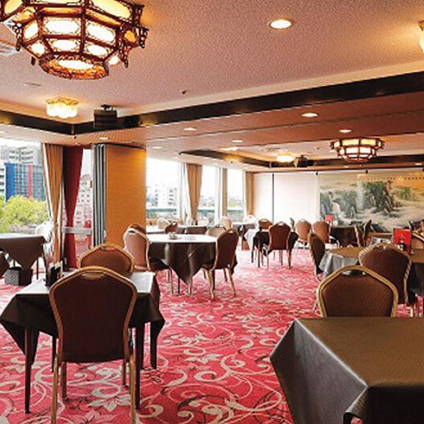 錦城閣（大阪キャッスルホテル）　ランチコース　２名様　ＡＯＯ