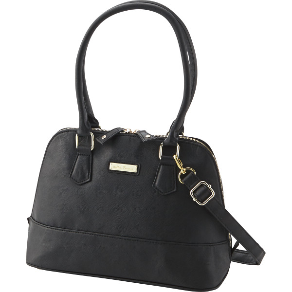 キャティフェラーリ　エレガントバッグ　ブラック