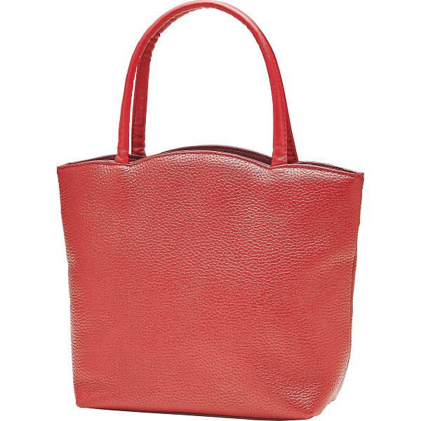 姫路レザー牛革フェミニントート　ワイン