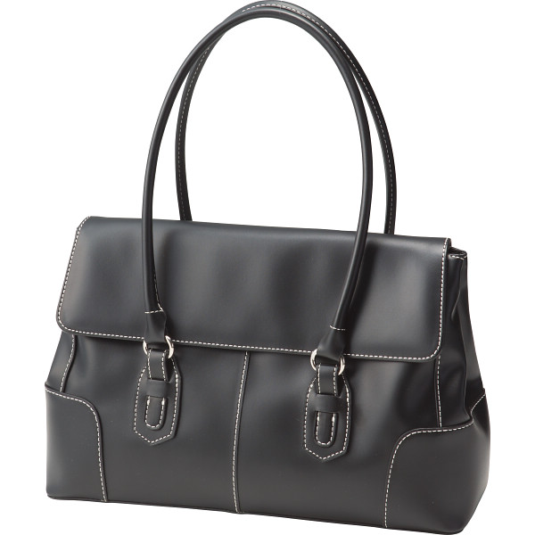 ベルーガ　手提げボストンバッグ　ブラック