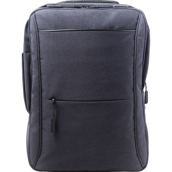 カンサイセレクション　スリムビジネスリュック　ブラック