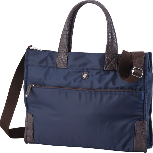 ファゴット　ビジネスバッグ　ネイビー