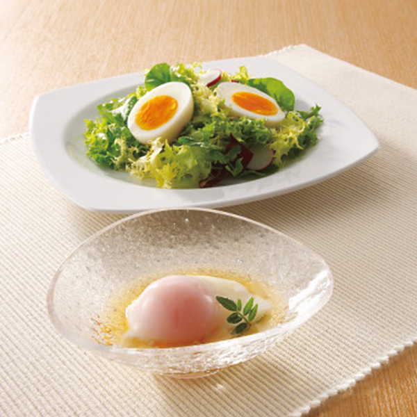 象印　温泉たまご器　ホワイト