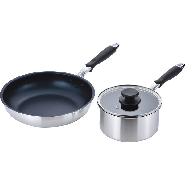 ダイヤモンドコート軽量フライパン（２８ｃｍ）＆片手鍋（１８ｃｍ）セット