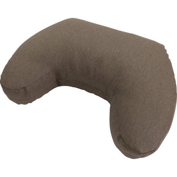 ミラビーズアームレストクッション　コンフィ　ブラウン