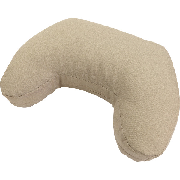 ミラビーズアームレストクッション　コンフィ　ベージュ