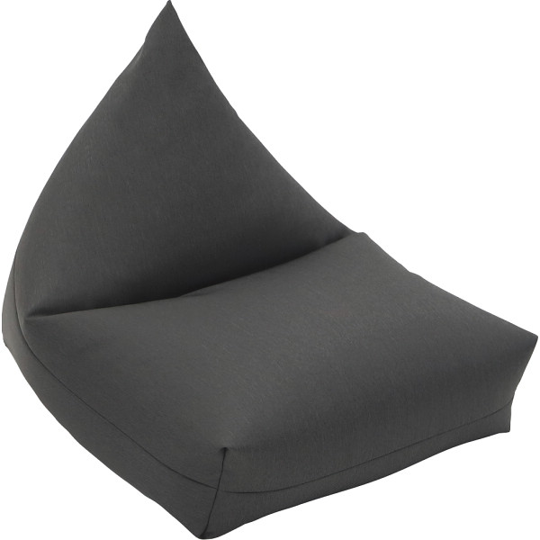 ミラビーズ　レストクッション　レオン　グレー