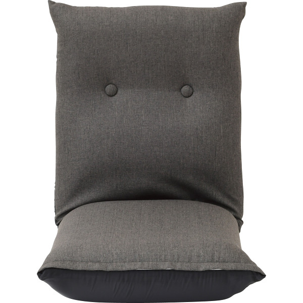 低反発折りたたみ座椅子　グレー