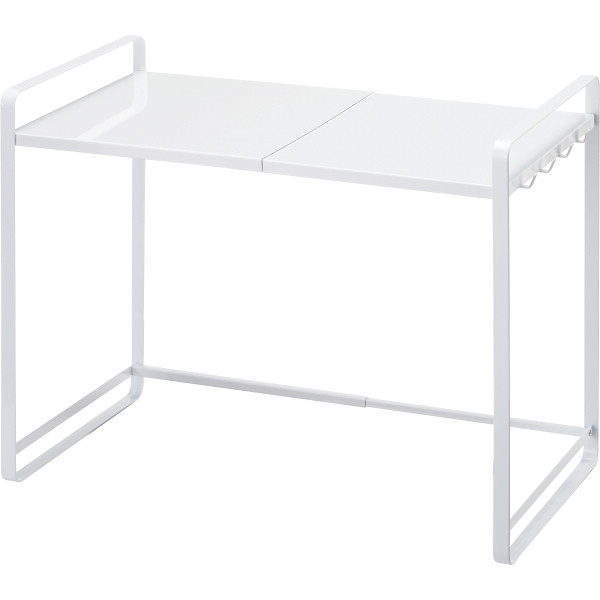 伸縮レンジラック　ホワイト