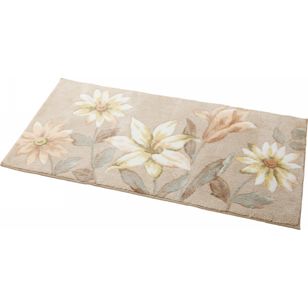 ノーブル　大判玄関マット　ベージュ