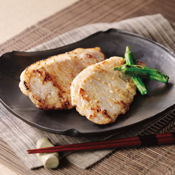 国産豚ロース肉塩麹漬（１２枚）