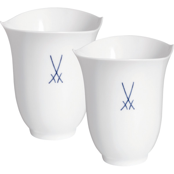 マイセン　剣マーク　ペア　タンブラー